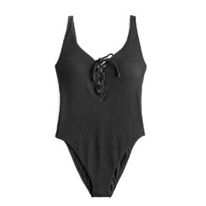 a super cute and comfy one piece bathing suit.